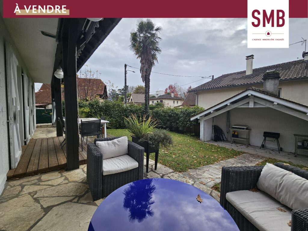 Appartement en rez-de-jardin