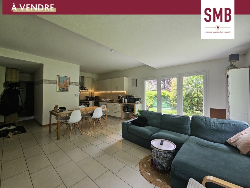 Appartement en rez-de-jardin